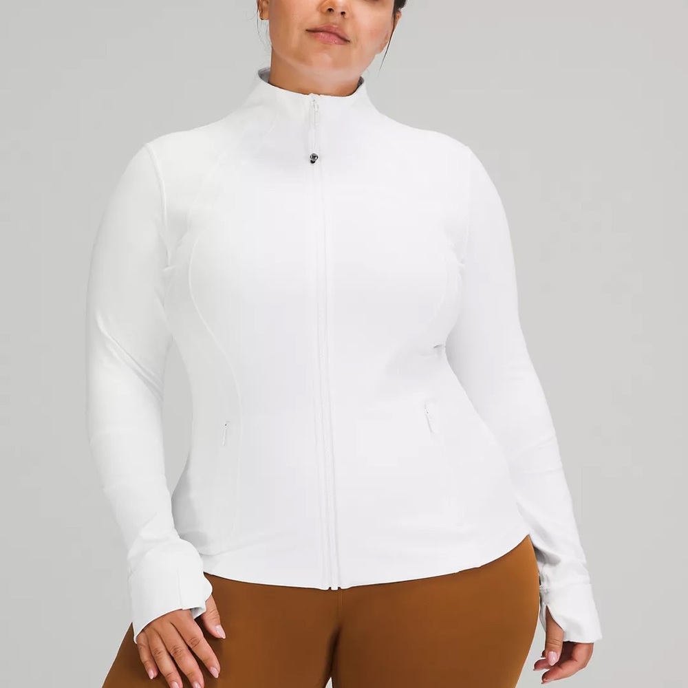 White Lululemon Define Jacket Luon - Size 6